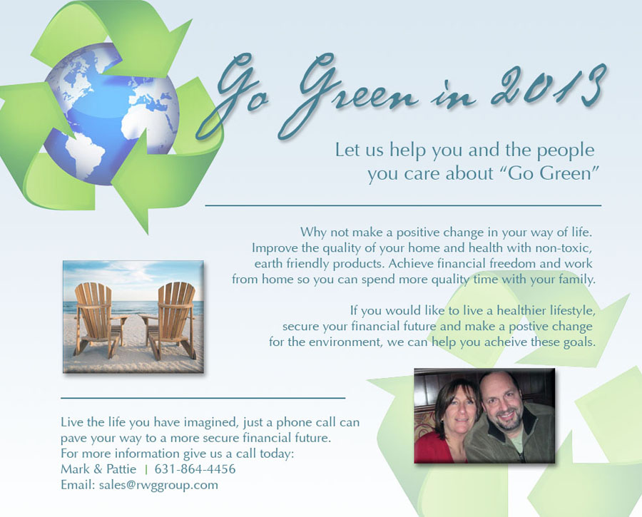 Safer products for your family, your home and your planet; plus the opportunity to reach your financial goals.You will be amazed at the possibilities.Discover a great product line that is distributed through you as an Independent Agent.